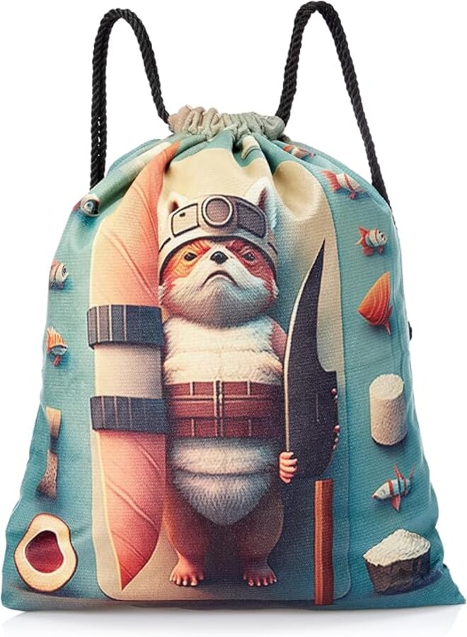 TAT DRAWSTRING BAG - 800, MultiColor, Large
